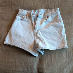 Levi's A Line Shorts Size 25