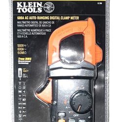 KLEIN CL700 - Clamp MultiMeter 600A 1000 Volt New, Sealed 