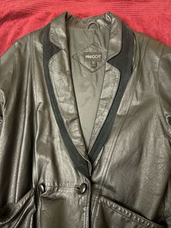 Margo’s Oversized Leather Jacket