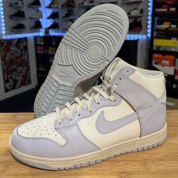 NIKE DUNK HIGH “FOOTBALL GREY” SIZE 10.5 MENS
