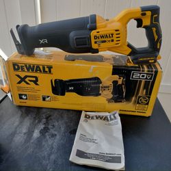 DeWalt 20V MAX XR Cordless Reciprocating Saw TOOL ONLY