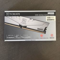 T-create DDR4 Memory 2x8 GB 3200Mhz