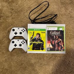 500GB Xbox One S 2 Controllers 3 Games