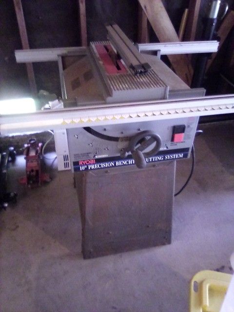 Table Saw With Stand