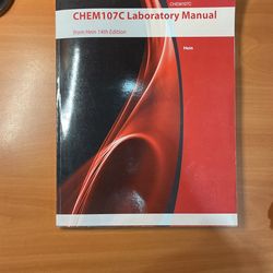 Chem 107Laboratort Manual Cypress College