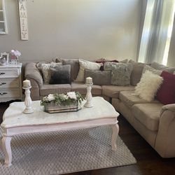 Sectional And Love Seat