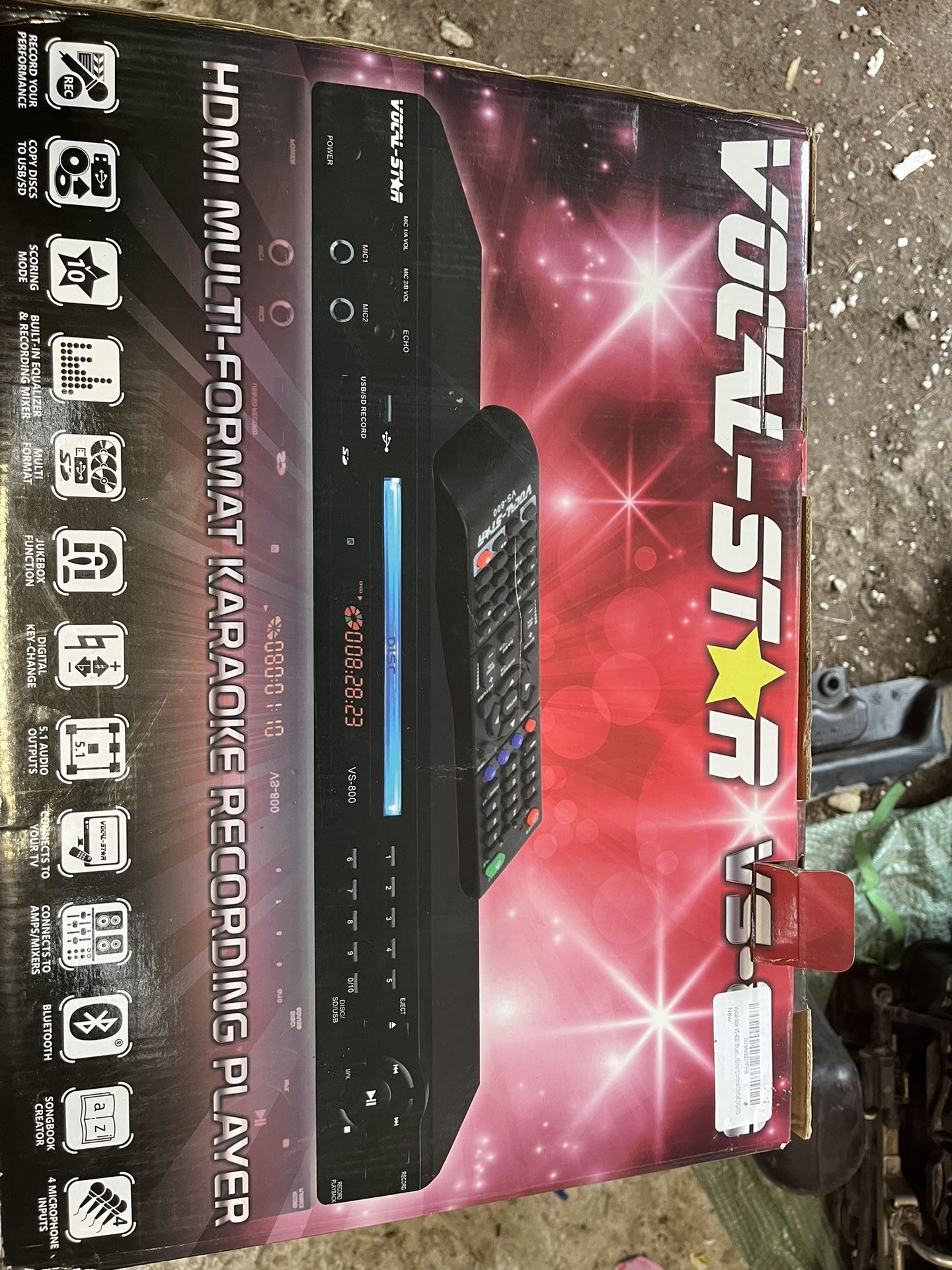 Vocal-Star VS-800 Karaoke Recording Player