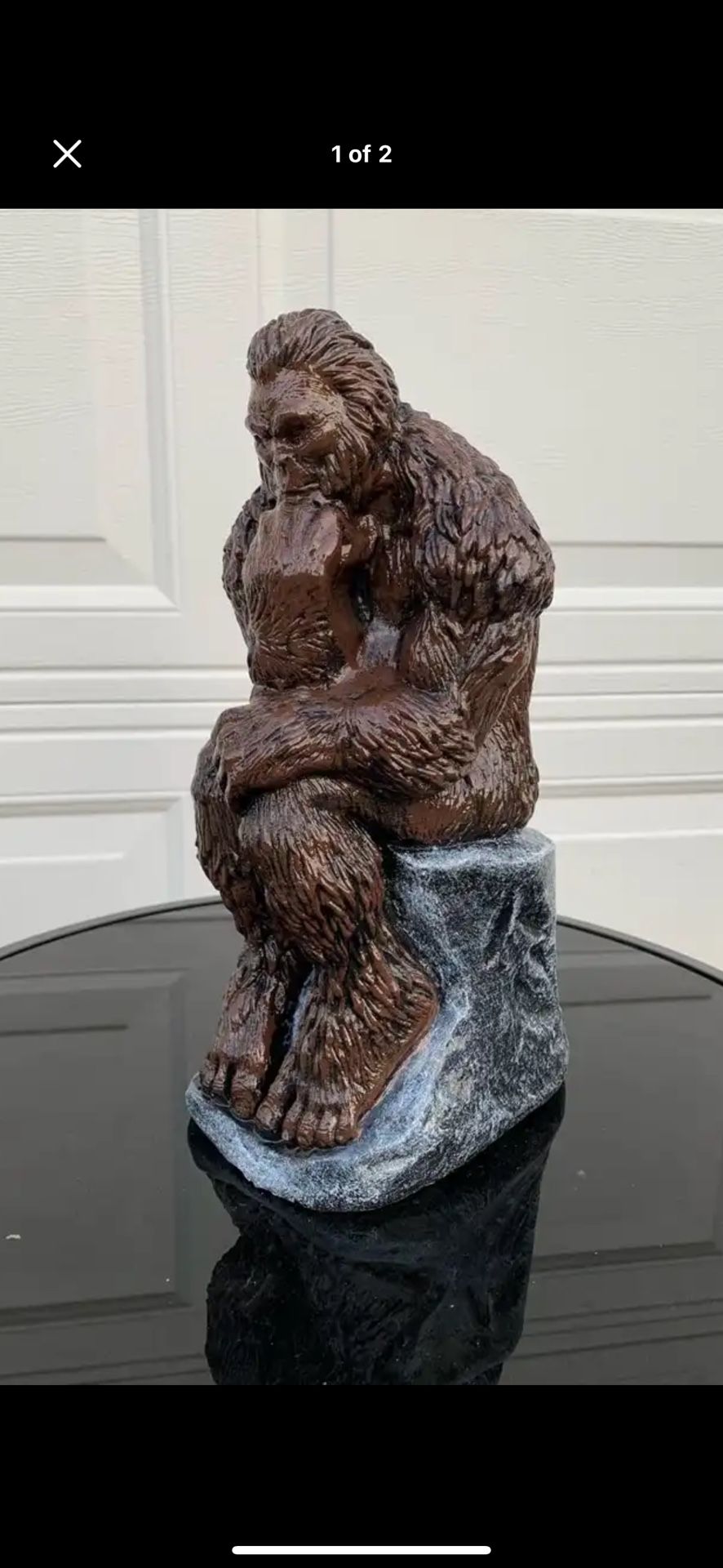 Bigfoot Thinker Statue