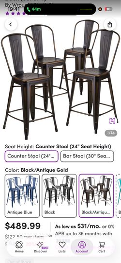 4 barstools