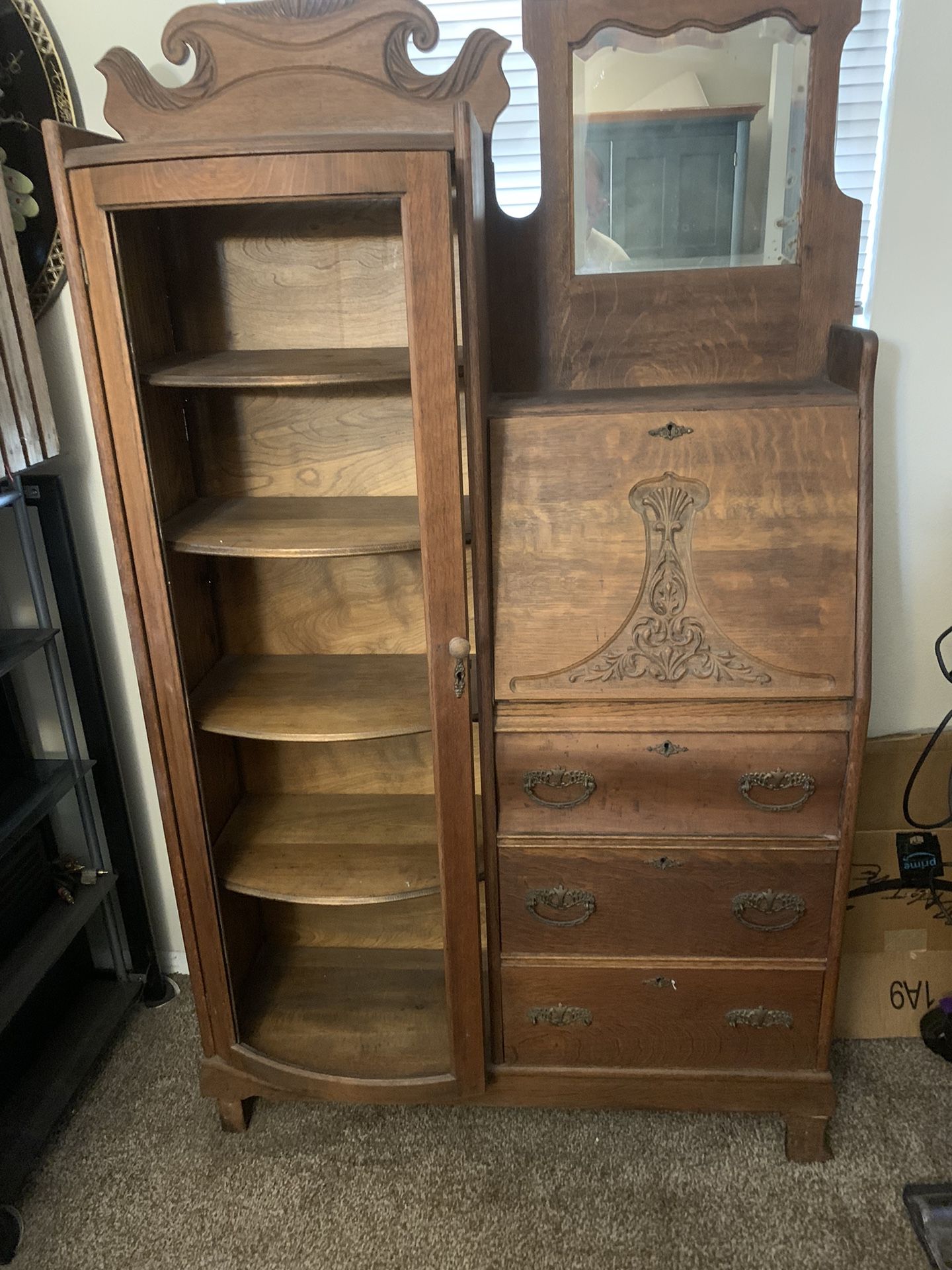 Antique Secretary Hutch Combo for Sale in Palm Harbor, FL OfferUp
