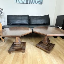 Two John Widdicomb Coffee Tables 