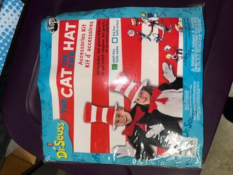Dr. Seuss Cat In The Hat Costume
