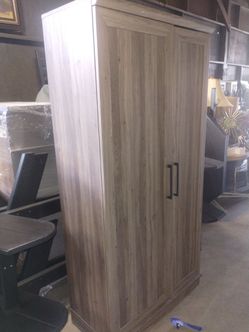 2 pantry cabinets