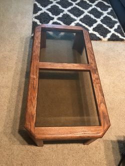 Coffee table and side table