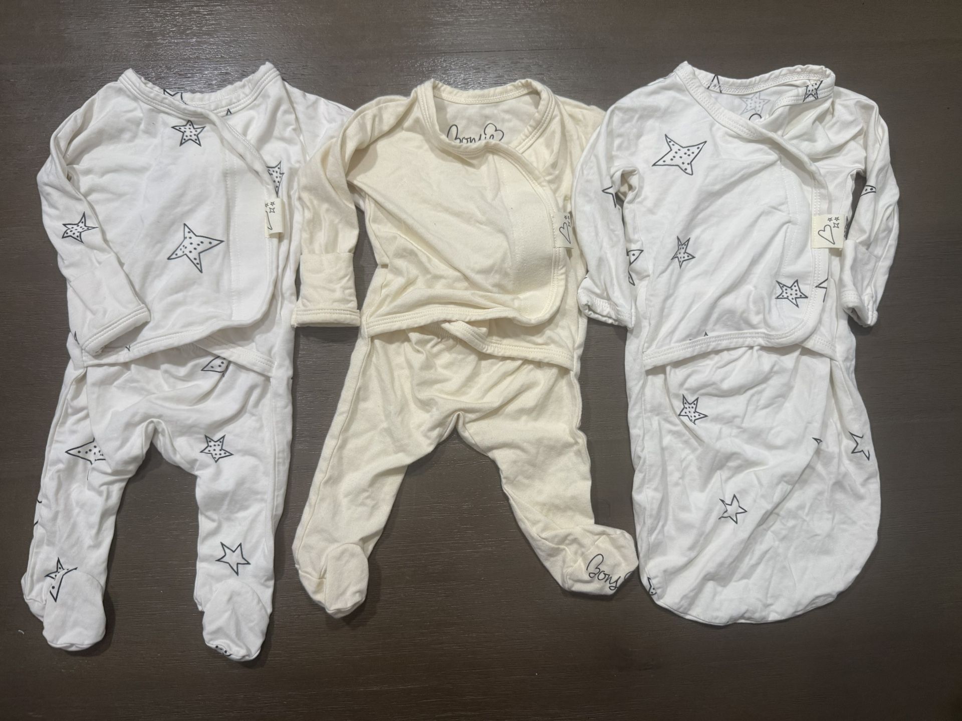 3x Lot Bonsie Skin to Skin Babywear