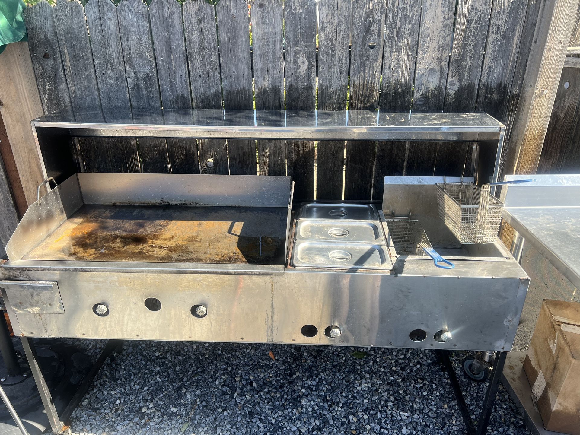 Taco Stand And Table 