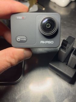 AKASO V50X 4K Action Camera Bundle – Works Great