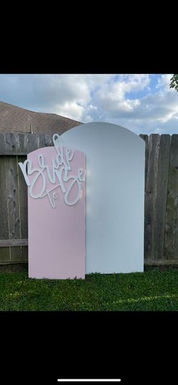 Wooden Arches, Back Drop, Bridal Shower Or Baby Shower Etc