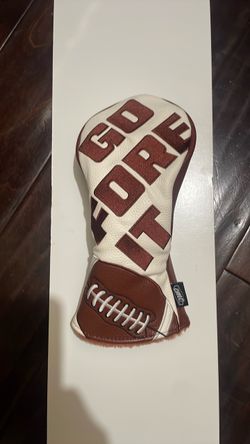 Golf 3-7 woodHead Cover Football Design