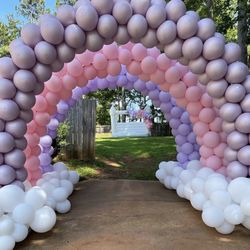 Arch Balloons - Happy Birthday 