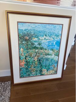 Marco Sassone signed Lithograph