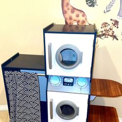 Wooden Laundry Playset