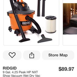 ridgid shop vac