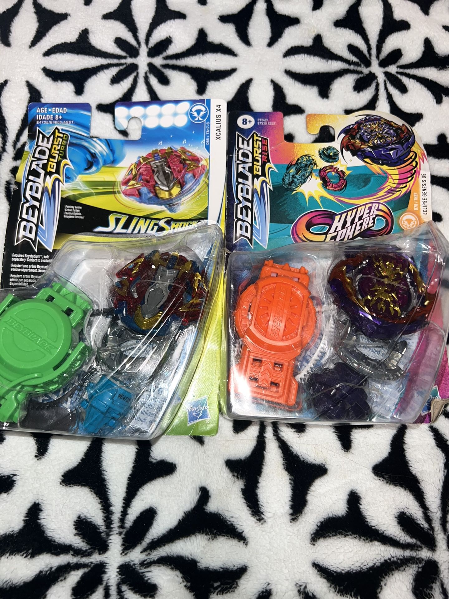 2 Sets Of Beyblades