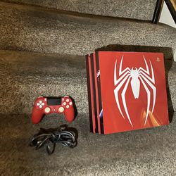 PS4 Pro 1tb Spider-Man Limited Edition 