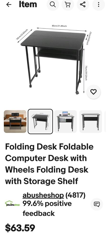 Folding Desk New Limited Stock 🔥 