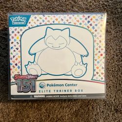 Pokemon 151 Pokemon Center ETB