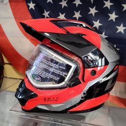 Motocross off-road adventure helmet brand new size large