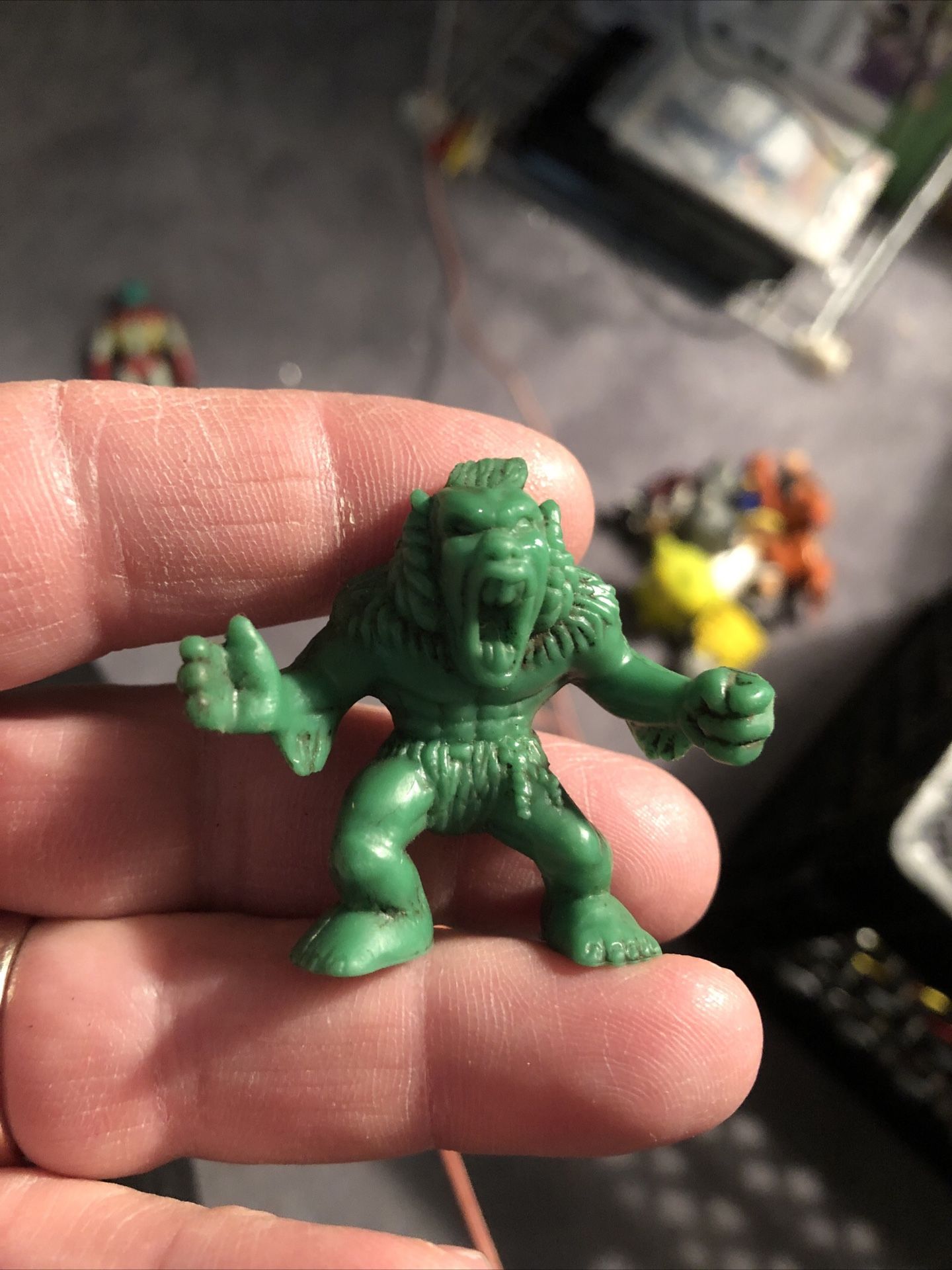 Monster In My Pocket Pine Green Windigo #24