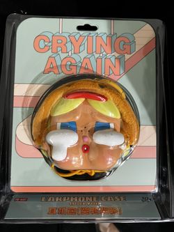 Crybaby Pop Mart Earbud Case Pendant. 