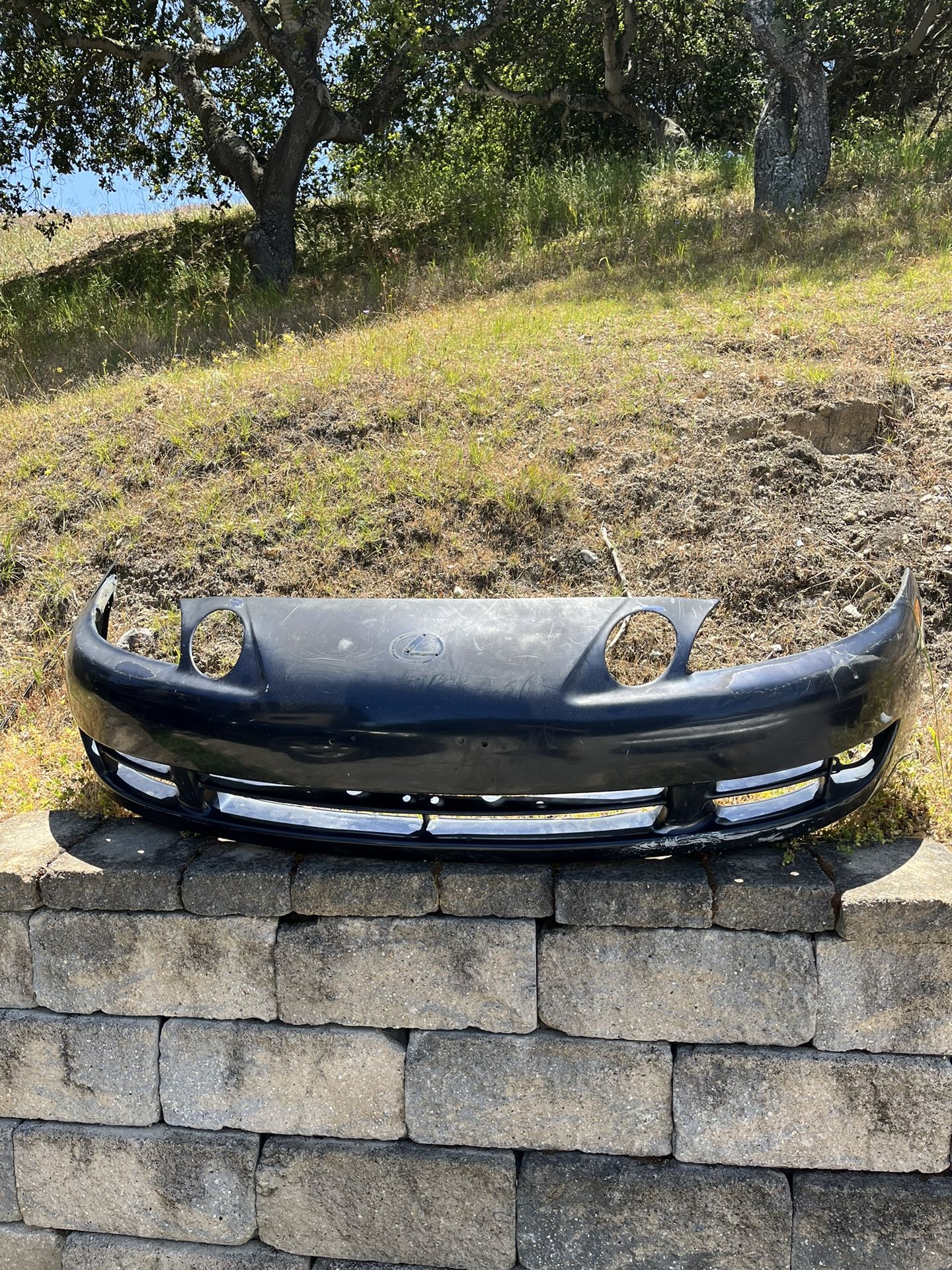 Front Bumper from 1992 Lexus SC300 (Blue)