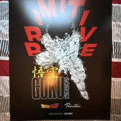 Dragon Ball Goku X Primitive Poster