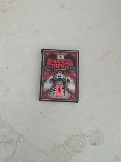 Stranger things limited edition playing cards