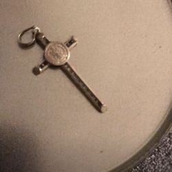 Diamond cross Pendent