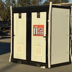 Portable Double Restroom