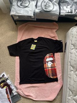 BAPE A Bathing Ape Black Graphic T-Shirt