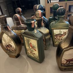 Vintage Beam Bottles 
