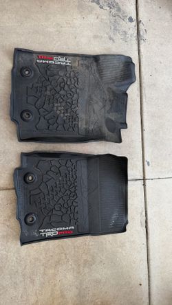 TRD TACOMA PRO car mats