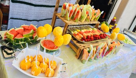 Mesa de frutas
