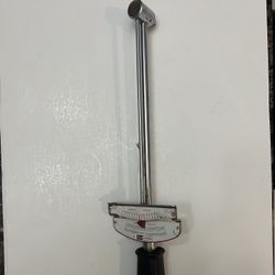 Vintage Sears Craftsman Torque Wrench 944642 1/2" Drive, 0-150 LB, 0-200 N-m