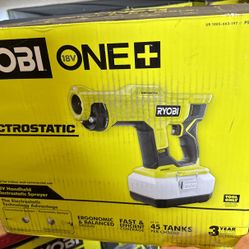 RYOBI ONE+ 18V Cordless Handheld Electrostatic Sprayer Kit