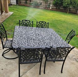 Hanamint 7pc dining set/outdoor Furniture/Cash Only