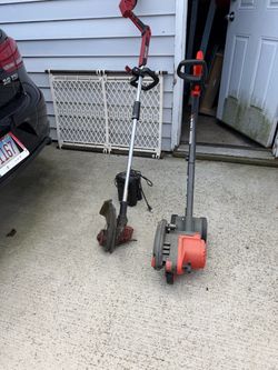 Black & Decker Electric Edger and Craftsman String Trimmer