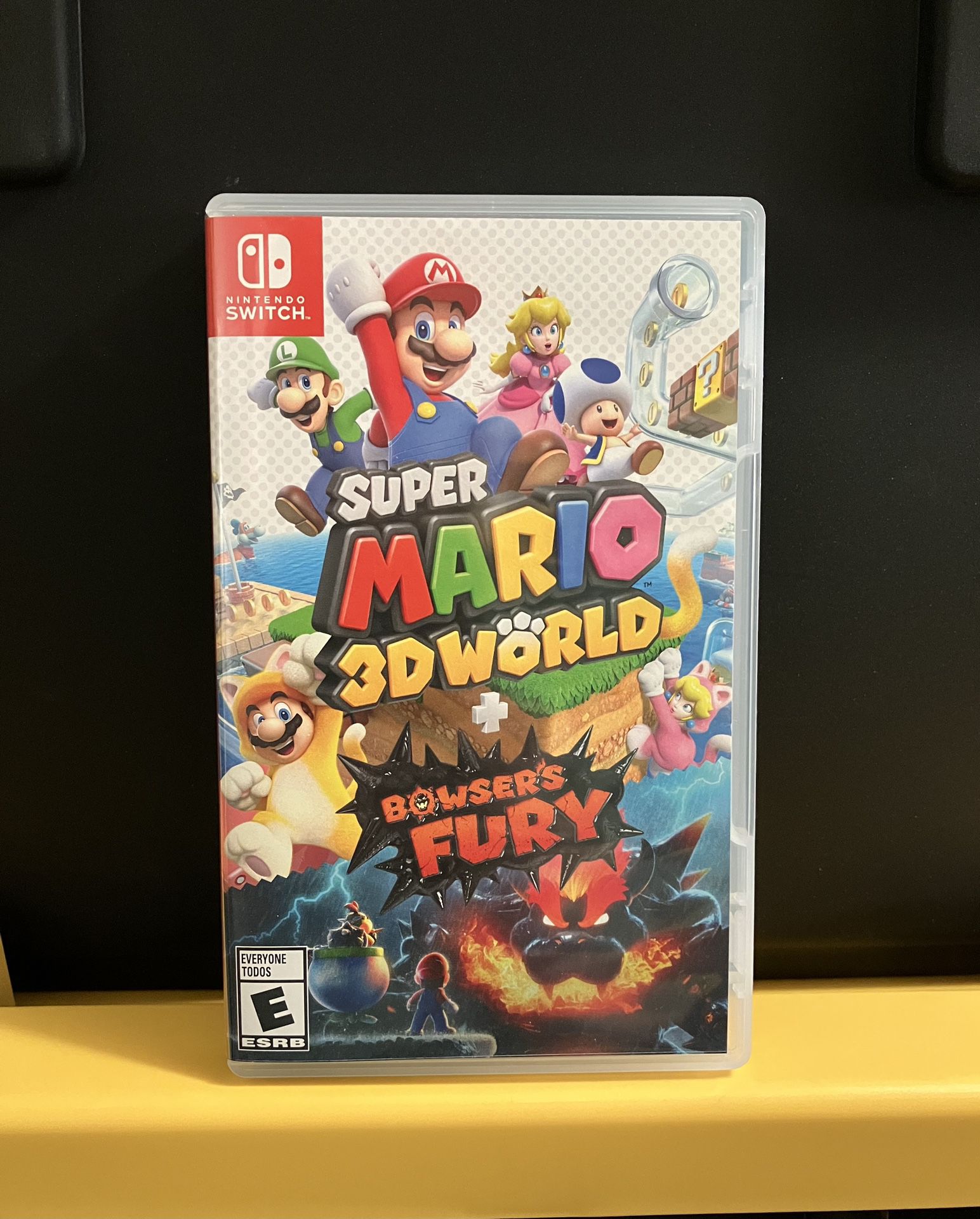 Super Mario 3D Worlds + Bowser's Fury for Nintendo Switch video game console system world Bros Lite Oled Complete