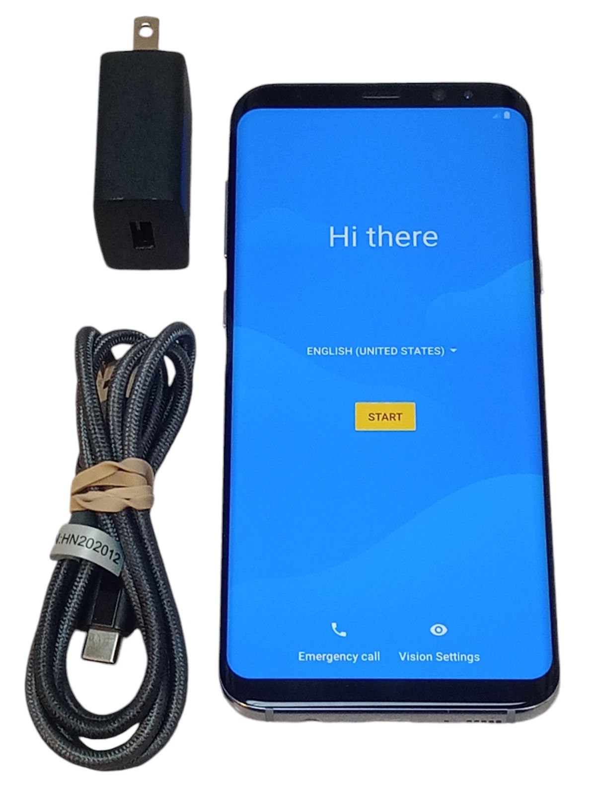 SM-G955U Galaxy 8+ Plus 64GB T-Mobile Orchid Grey Android Reset Working Grade A