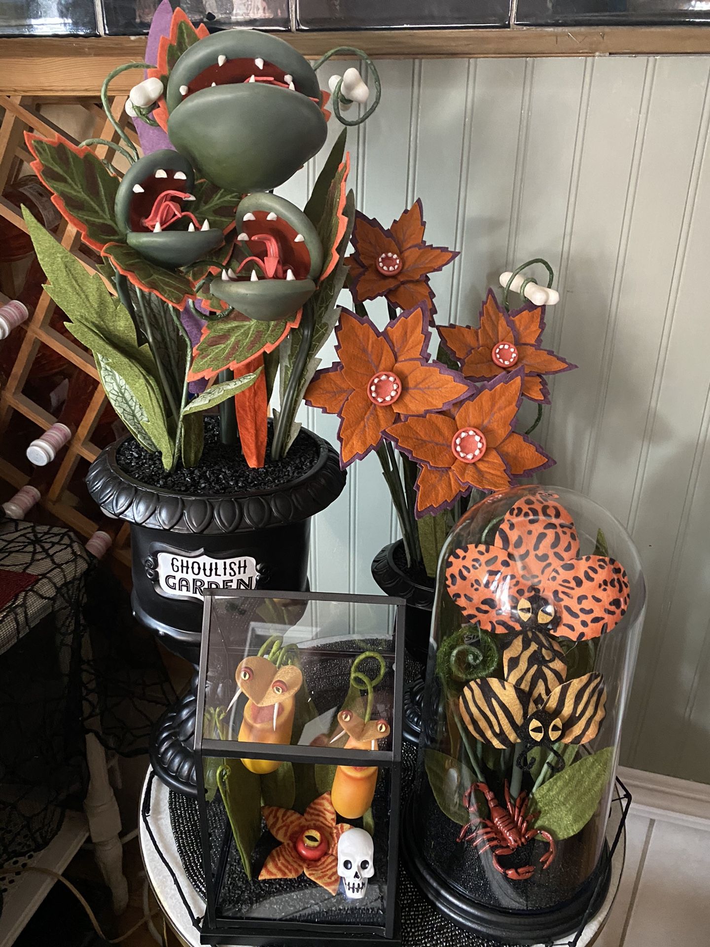 Ghoulish garden